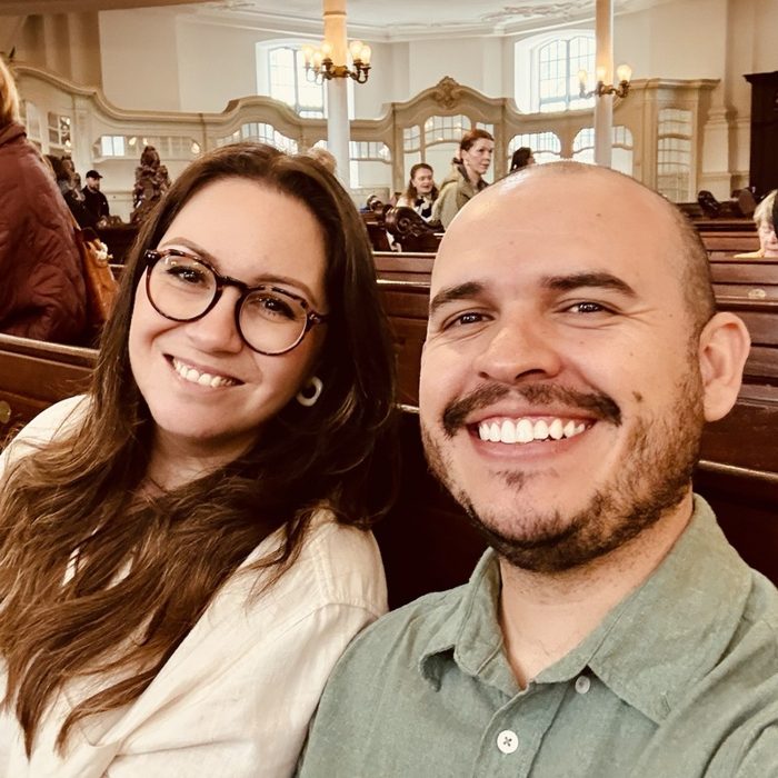 Matias e Cris, do canal Aqui Onde Vivo